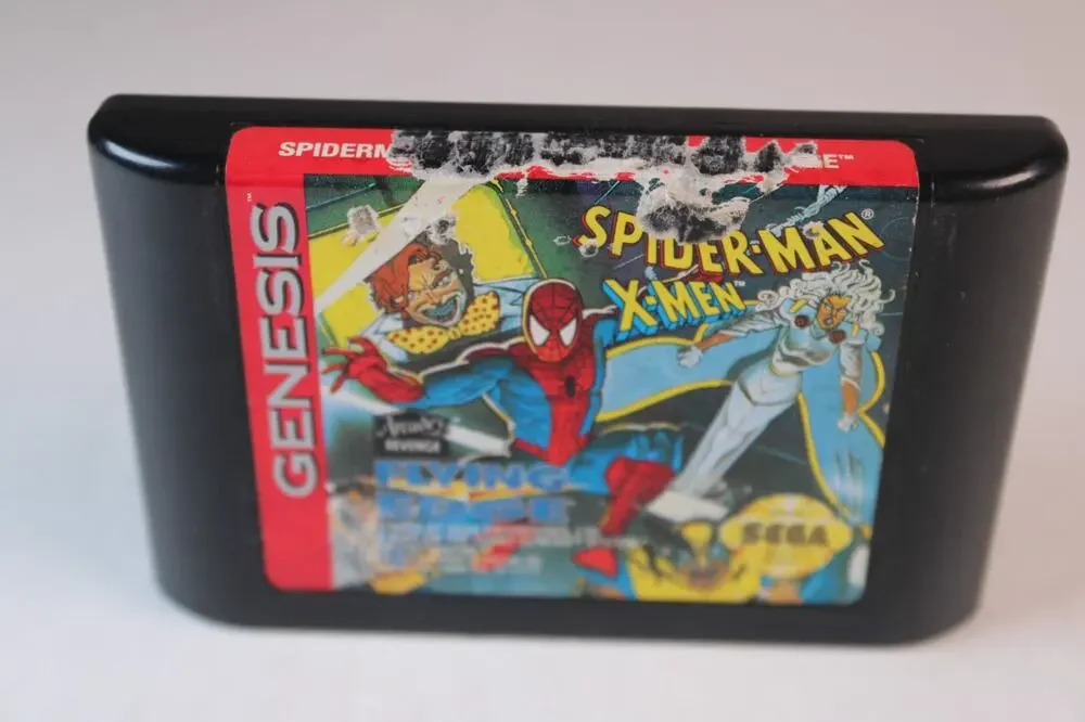Spider-Man/X-Men: Arcade's Revenge (Sega Genesis, 1993) Game Only, Tested/Works